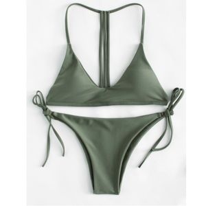 SHEIN Side Tie Bikini